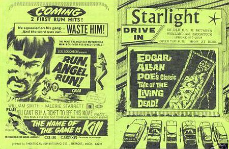Starlight Drive-In Theatre - Flyer (newer photo)